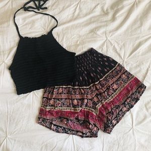 ✖️SOLD✖️Smocked boho outfit